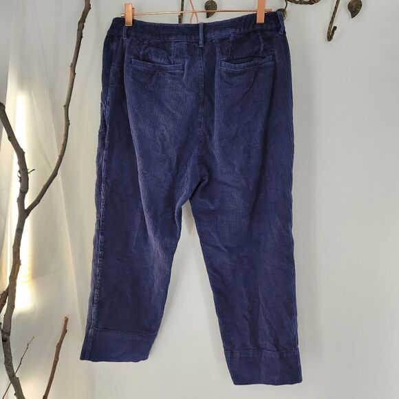 Fried rice nyc blue corduroy baggy button fly pants - Picture 6 of 9